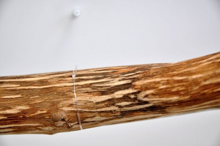 diy tree branch chandelier, lighting, repurposing upcycling