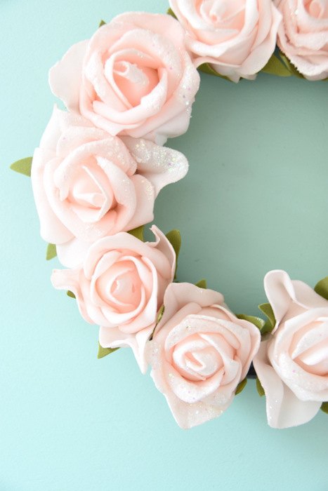diy faux flower wreath, crafts, how to, wreaths