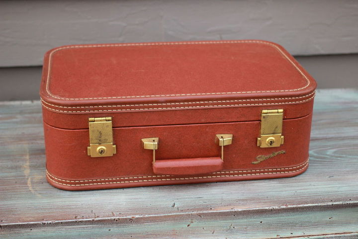 diy vintage suitcase table hometalk