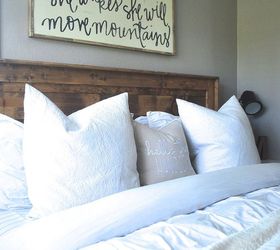 our farmhouse bedroom upgrade on the cheap, bedroom ideas, home decor, rustic furniture