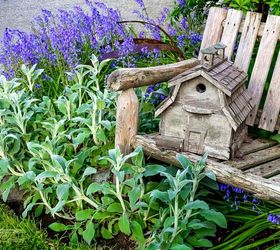 special garden effects with junk, fences, flowers, gardening, lawn care, outdoor furniture, repurposing upcycling