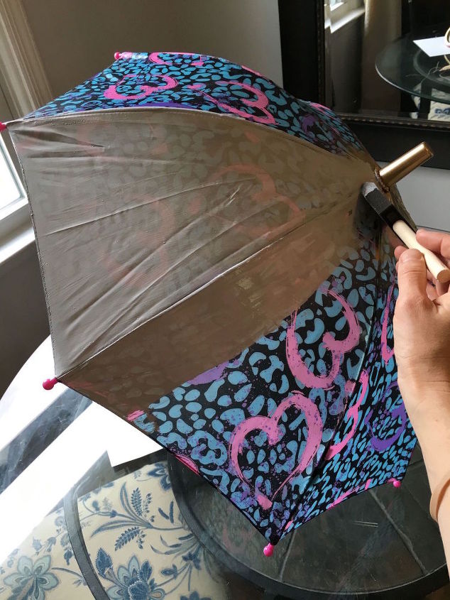 how to make an umbrella door wreath