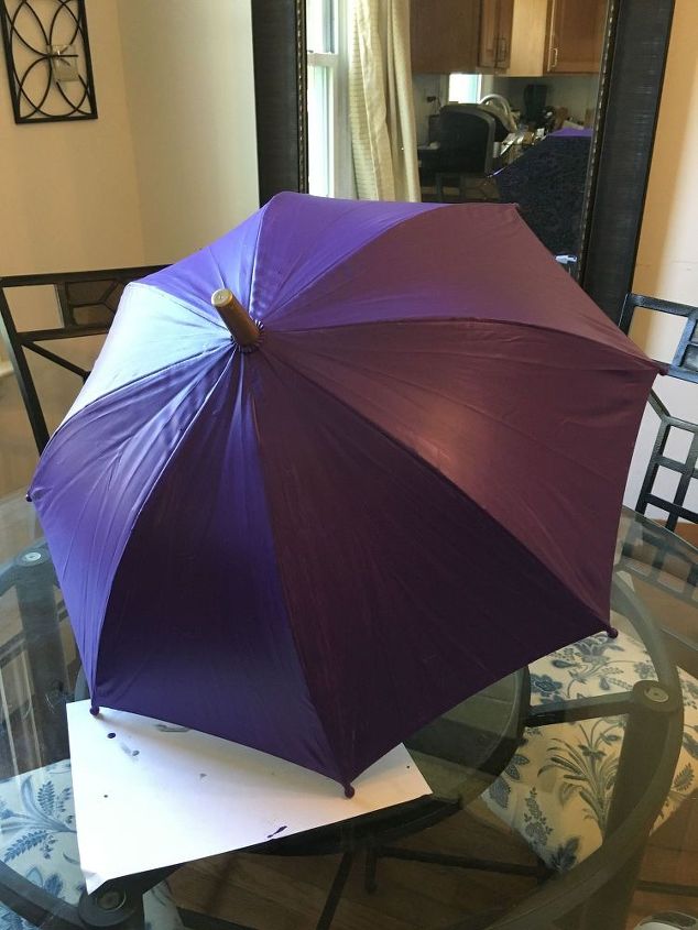 how to make an umbrella door wreath