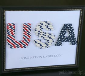 cute 4th of july straw craft , crafts, how to, patriotic decor ideas, seasonal holiday decor