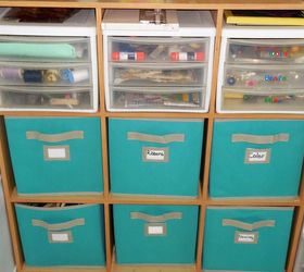 organizing craft room supplies, craft rooms, crafts, organizing, storage ideas