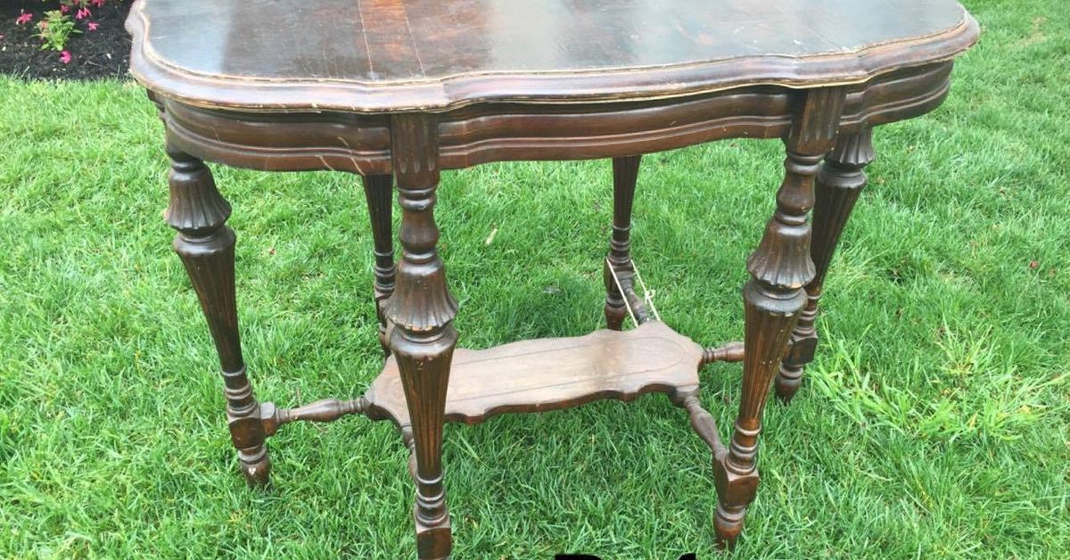 How To Save Ugly Wood Grain With Two Tone Stain Antique