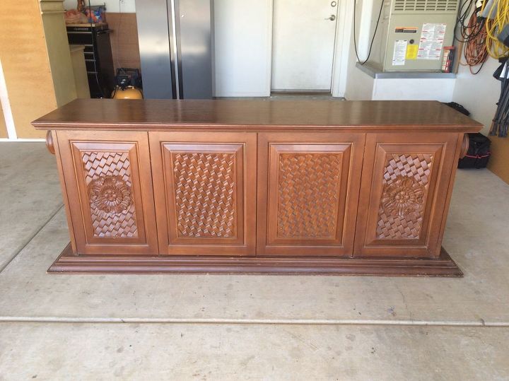 Bye Radio Cabinet Hello Media Console Hometalk