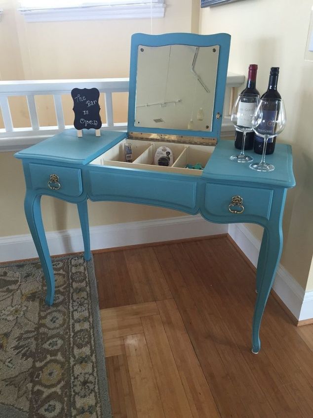 creating a bar table, chalk paint, painted furniture