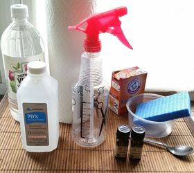 a super easy non toxic spring cleaner, cleaning tips, go green, Materials This is all you ll need