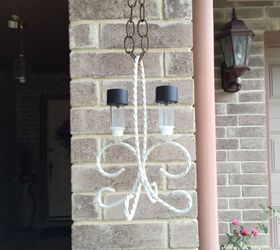 small size solar powered chandelier , lighting