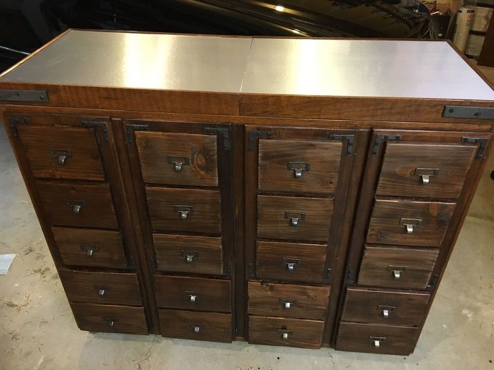 Curbside Cabinet Turned Faux Apothecary Cabinet Hometalk