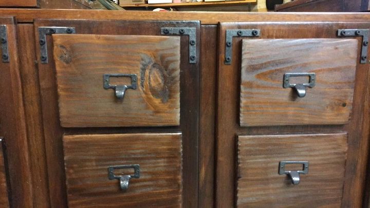 Curbside Cabinet Turned Faux Apothecary Cabinet Hometalk