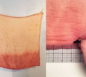 onion skin dyed tassel hand towel, bathroom ideas, crafts, go green, homesteading