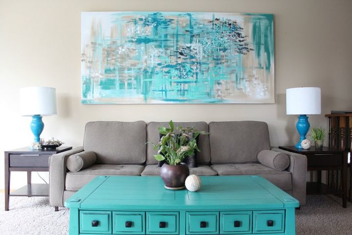 make large canvas wall art for 14, crafts, diy, wall decor