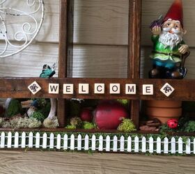 gnome home, crafts, gardening