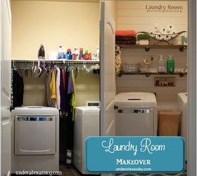 Shiplap Laundry Room Makeover | Hometalk