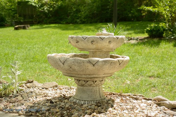 how to run and maintain an outdoor water fountain, cleaning tips, home maintenance repairs, how to, ponds water features