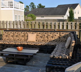 for big decks like mine , decks, diy, outdoor furniture, pallet, woodworking projects