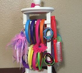 diy hair tie and headband holder, crafts, organizing, woodworking projects