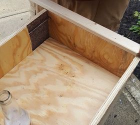 diy wooden planter boxes, container gardening, gardening, woodworking projects