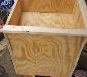 diy wooden planter boxes, container gardening, gardening, woodworking projects