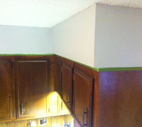 making ugly wallpaper disappear , home maintenance repairs, kitchen design, wall decor