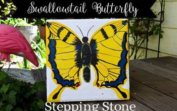 Paint a Swallowtail Stepping Stone