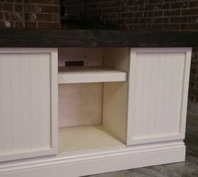 dresser turned tv cabinet, diy, kitchen cabinets, painted furniture, repurposing upcycling
