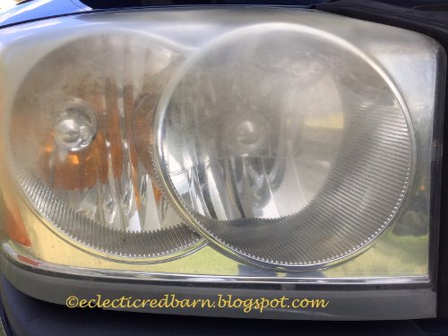 getting lights clean, appliances, cleaning tips, Cloudy Headlights