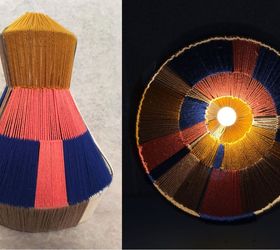 yarn lampshade