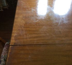 how to find out the value of antique furniture, Another angle of table top