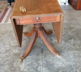 Duncan Phyfe Style Table And Chairs Restored Hometalk