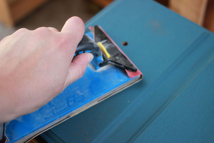 escrivaninha azul annie sloan aubusson