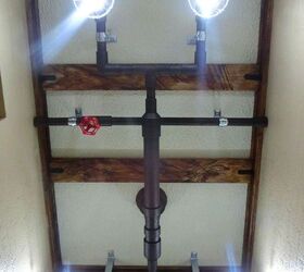 pipe lights on the ceiling , lighting, small bathroom ideas, wall decor