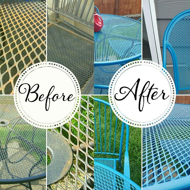 How To Refinish Wrought Iron Patio, Best Way To Refinish Wrought Iron Furniture