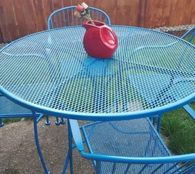 How To Refinish Wrought Iron Patio Furniture