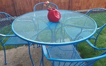 How To Refinish Wrought Iron Patio Furniture