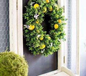 Summer Lemon Wreath (with Lemon Scent)