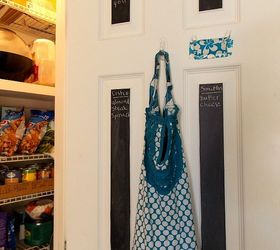 s 10 things pro organizers keep in their pantry all year long, closet, kitchen design, organizing, Chalkboard Paper