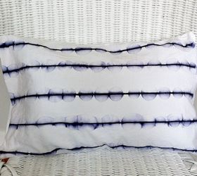 s 15 useful things you could make from your ripped t shirts right now, crafts, repurposing upcycling, Use Sharpies to make watercolor pillows