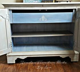 slide top buffet goes rustic, chalk paint, painted furniture, rustic furniture