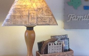 Updated Lampshade With Sewing Pattern