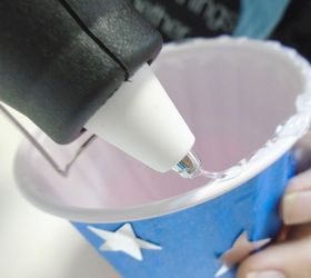 cheap adorable 4th of july plasticware holders, crafts, how to, patriotic decor ideas
