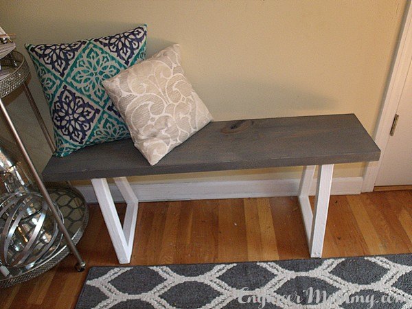 diy entryway bench, diy, rustic furniture, woodworking projects