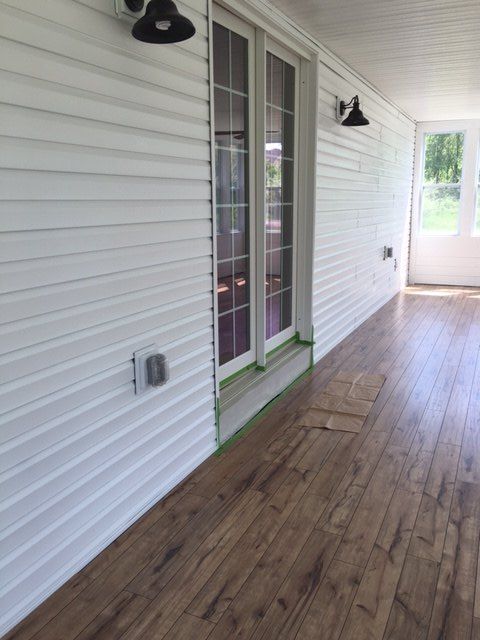 q door floor trim help, cosmetic changes, doors, flooring, home improvement