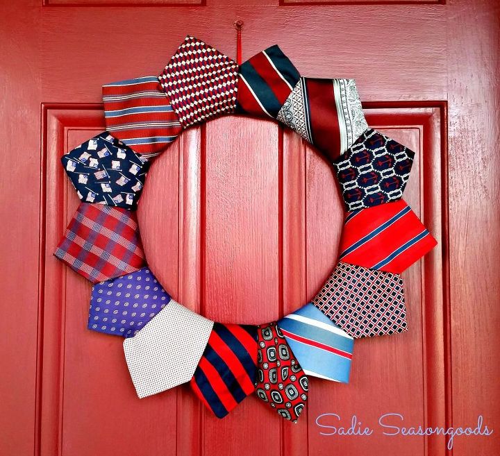 16 patriotic wreaths that will fill you with pride, Tied and True Red White and Blue