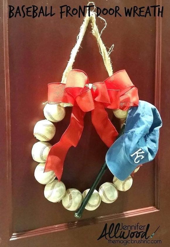 16 patriotic wreaths that will fill you with pride, Old American Pastime Wreath