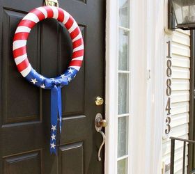 16 patriotic wreaths that will fill you with pride, Stars and Stripes and Wrapped up Ribbons