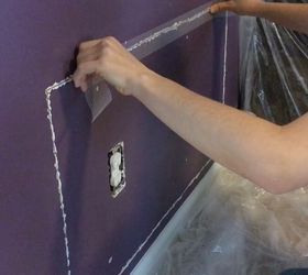 indoor drywall repair, diy, home maintenance repairs, wall decor