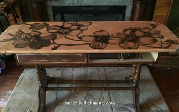 Not Your Ordinary Library Table {Dogwoods}